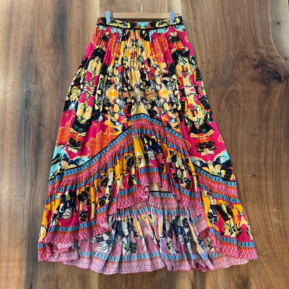 Bhanuni by Jyoti print maxi skirt sz 2